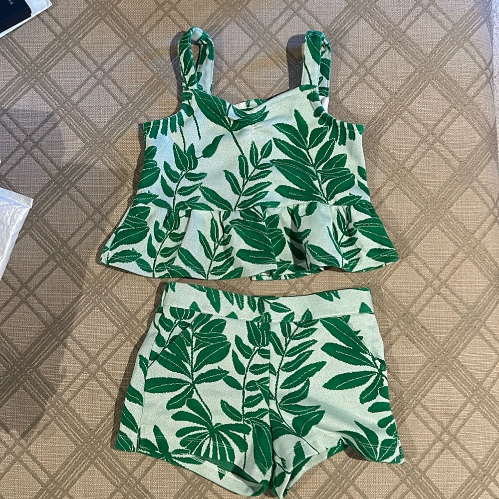 5T Janie & Jack tank and short set